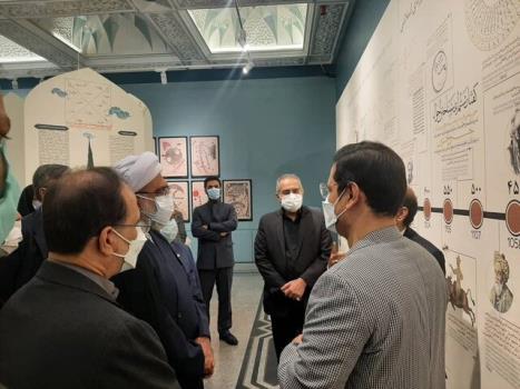بازدید معاون رئیس جمهور و تولیت آستان قدس رضوی از موزه ملک